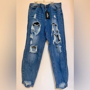 Distressed Missguided Jeans